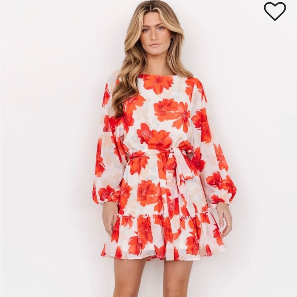 Flying Tomato Floral mini dress